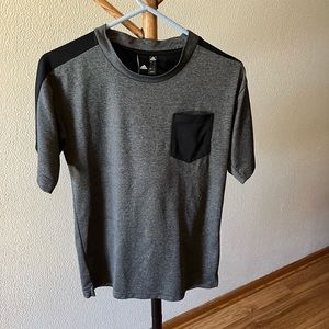 COPY - Adidas Bike Sports wear Size S Gray/Black half sleeve